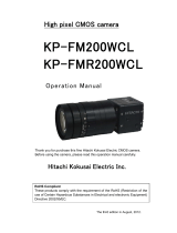 Hitachi KP-FMR200WCL Mode d'emploi