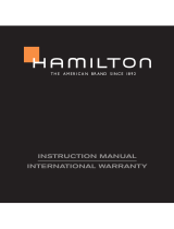 Hamilton caliber 7751 Manuel utilisateur
