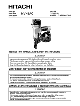 Hitachi NV 45AC Instruction And Safety Manual