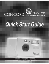 Concord Camera Eye-Q Duo LCD Guide de démarrage rapide