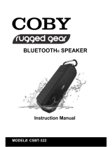 Coby CSBT-322 Manuel utilisateur