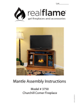 Real Flame 3750 Assembly Instructions Manual