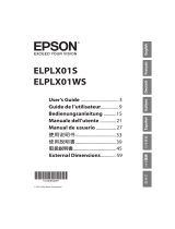 Epson ELPLX01S & ELPLX01WS Printer Mode d'emploi