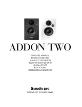 Audio Pro ADDON TWO Manuel utilisateur