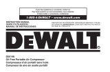 DeWalt D55146 Manuel utilisateur