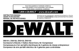 DeWalt D55152 Manuel utilisateur