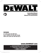 DeWalt DCS690X2 Manuel utilisateur
