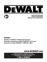 DeWalt DCV585T2 Manuel utilisateur