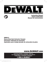 DeWalt DWV012 Manuel utilisateur