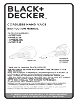 Black & Decker HHVI320JRS02 Manuel utilisateur