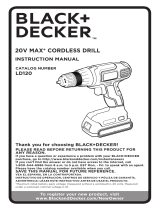 Black & Decker LD120-2VA Manuel utilisateur