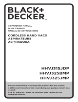 Black & Decker HSVJ415JMP Manuel utilisateur