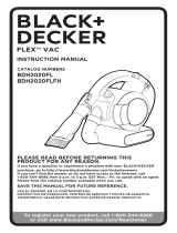 Black & Decker BDH2020FLFH Manuel utilisateur