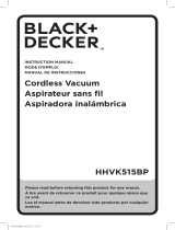 Black & Decker HHVK515BPF07 Manuel utilisateur