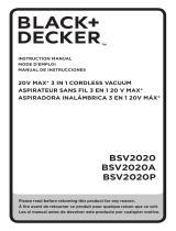 Black & Decker BSV2020 Le manuel du propriétaire
