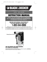 Black & Decker VPX1501 Manuel utilisateur