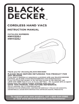 Black & Decker HWVI220J52 Manuel utilisateur