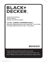 Black & Decker 1103285 Manuel utilisateur