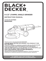 Black & Decker BDEG400 Manuel utilisateur