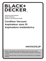 Black & Decker HHVK515JP07 Manuel utilisateur