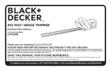BLACK+DECKER LHT2220B Manuel utilisateur