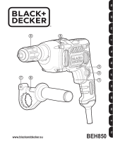 Black & Decker BEH850K Manuel utilisateur