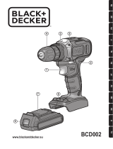 Black & Decker BCD002 Manuel utilisateur