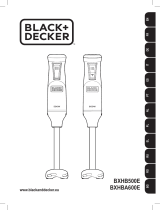 Black & Decker BXHB500E Manuel utilisateur