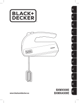 Black & Decker BXMX500E Manuel utilisateur
