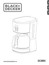 Black & Decker DCM85 Manuel utilisateur