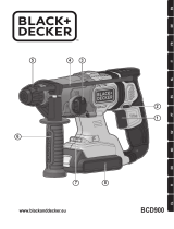 BLACK+DECKER BCD900 Manuel utilisateur