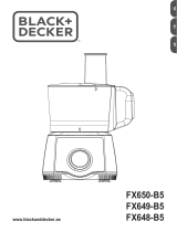 Black & Decker FX650 Manuel utilisateur