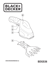 Black & Decker BDGS36 Manuel utilisateur