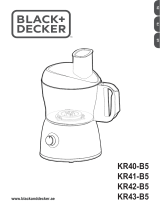 Black & Decker KR40 Manuel utilisateur