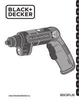 Black & Decker BDCSFL20 Manuel utilisateur