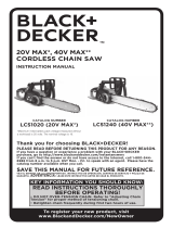 BLACK+DECKER LCS1240 Manuel utilisateur