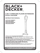 Black & Decker HFEJ520JWMF81 Manuel utilisateur