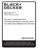 Black & Decker BDCDD120C Manuel utilisateur