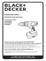 Black & Decker GCO1200C Manuel utilisateur