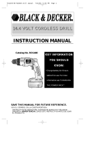 Black & Decker RD1440K Manuel utilisateur