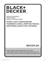 BLACK+DECKER BDCSFL20 Manuel utilisateur