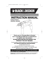 Black & Decker KR550HD Manuel utilisateur