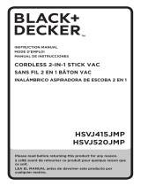 Black & Decker HSVJ520JMPA07 Manuel utilisateur