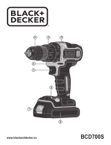 Black & Decker BCD700S Manuel utilisateur