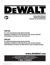 DeWalt DW758 3/4 HP Cast Iron Industrial  Le manuel du propriétaire