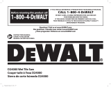 DeWalt D24000 Manuel utilisateur