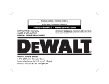 DeWalt DW367 Manuel utilisateur
