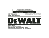 DeWalt DW802 Manuel utilisateur
