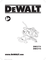 DeWalt DWS773 Manuel utilisateur