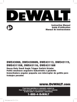 DeWalt DWE43066 Manuel utilisateur